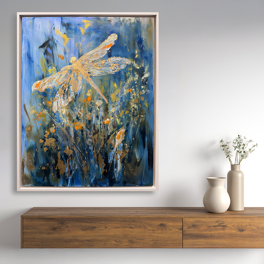 View of picture in situ